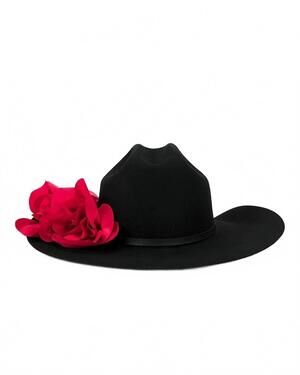 NEW WILLY CHAVARRIA men's felt hat in black